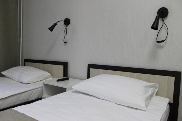 Desk, iron/ironing board, free WiFi, bed sheets