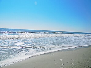 On the beach
