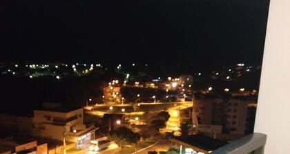 Vista panorámica del ático dúplex