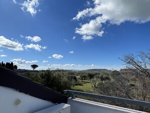 Blick von der Unterkunft