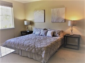 2 bedrooms, desk, iron/ironing board, free WiFi