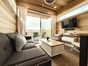 Flat-screen TV, offices