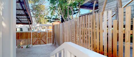 Enceinte de l’hébergement