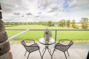 Vistas al campo desde el alojamiento