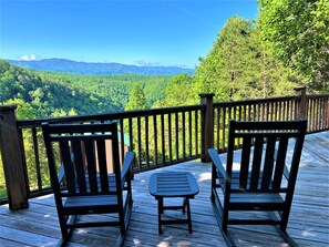 Terrace/patio - Endless Views - The Name Says It All!  Ultimate Views Of The Smoky Mtns (Townsend)