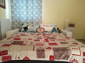 1 Schlafzimmer, Bügeleisen/Bügelbrett, kostenloses WLAN, Bettwäsche