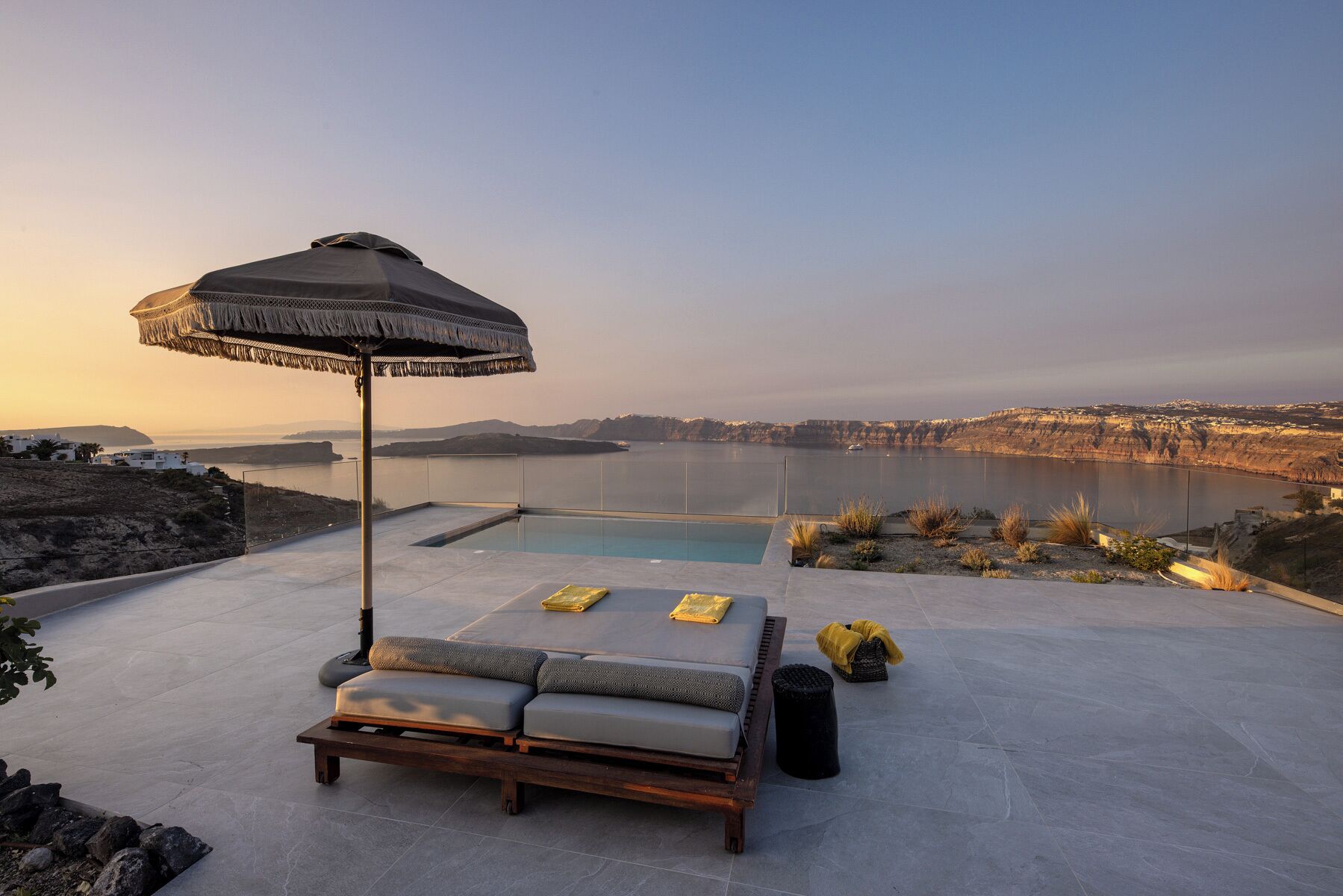 Senior Villa, Private Pool, Sea View | Terrace/patio