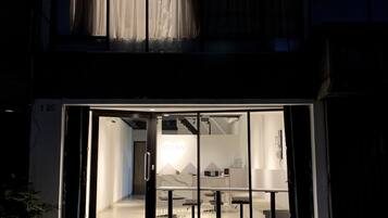 Front of property – evening/night