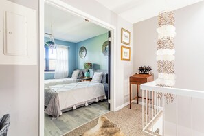 2 Schlafzimmer, BĂŒgeleisen/BĂŒgelbrett, kostenloses WLAN, BettwĂ€sche