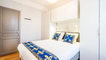 1 bedroom, iron/ironing board, travel crib, free WiFi