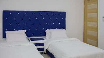 2 bedrooms, blackout drapes, iron/ironing board, free WiFi