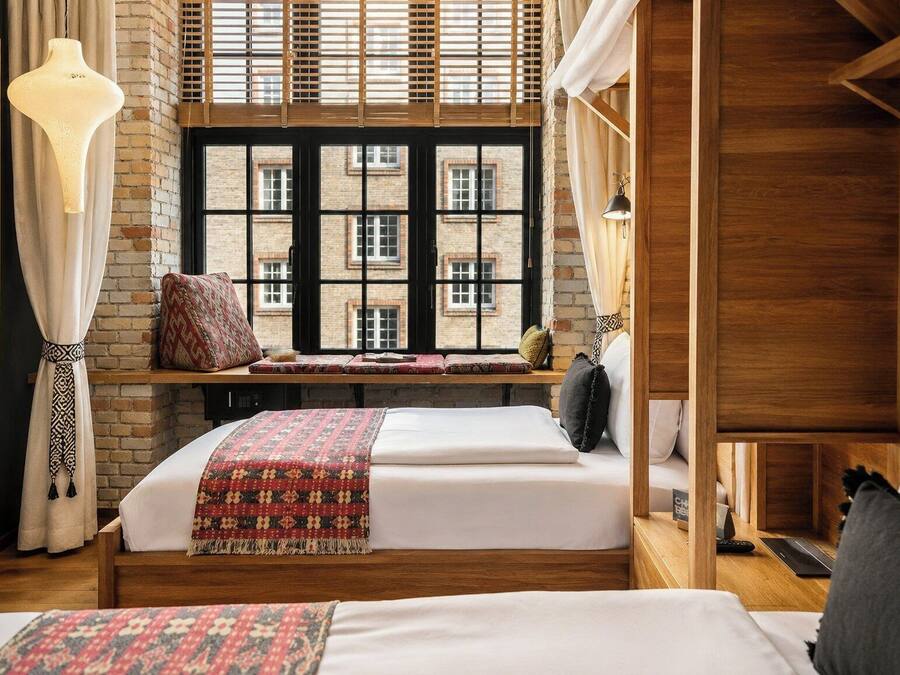 Twin Room, 2 Twin Beds, Non Smoking, Housekeeping | View from room