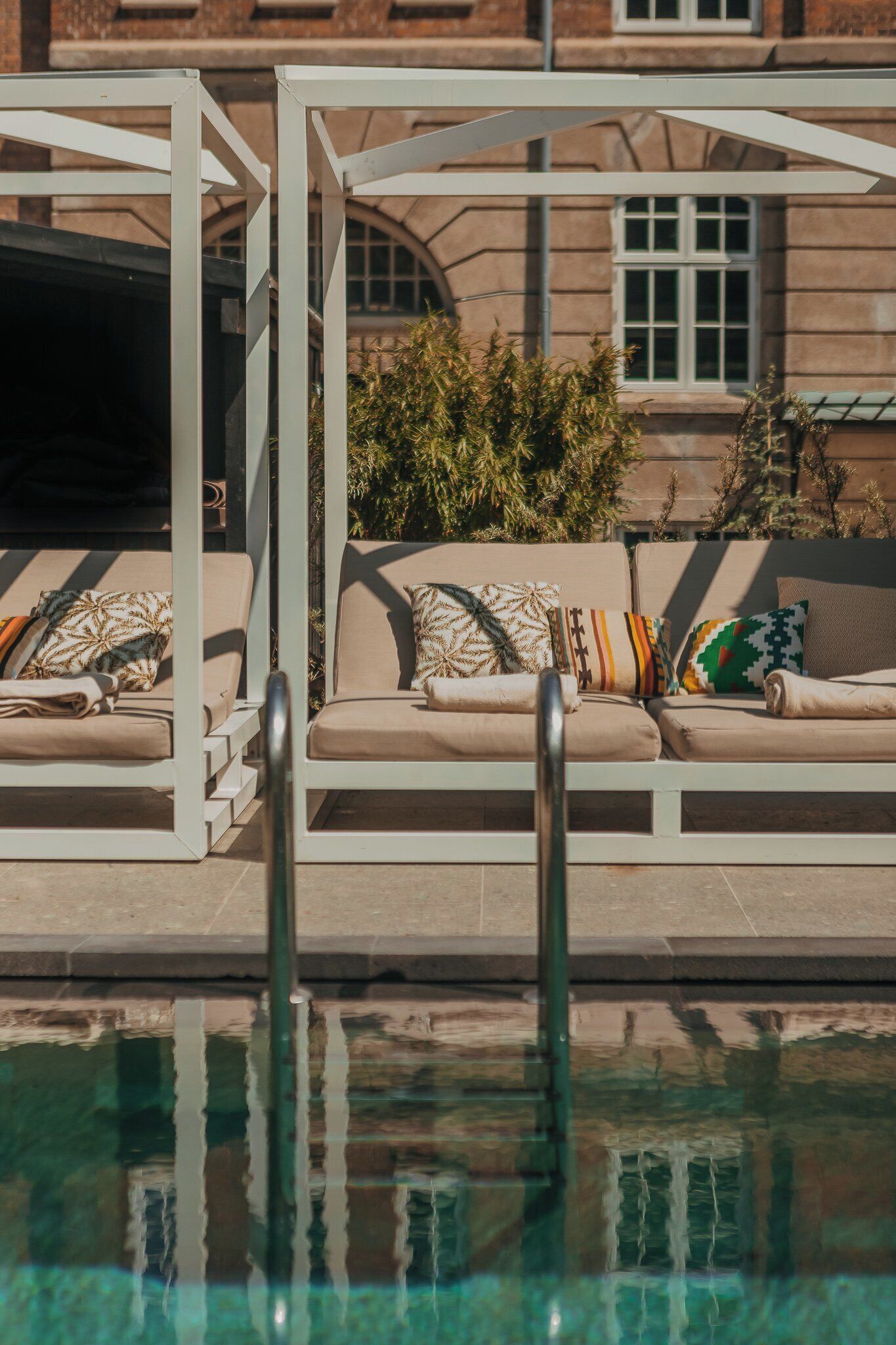 Udendørs pool, opvarmet pool