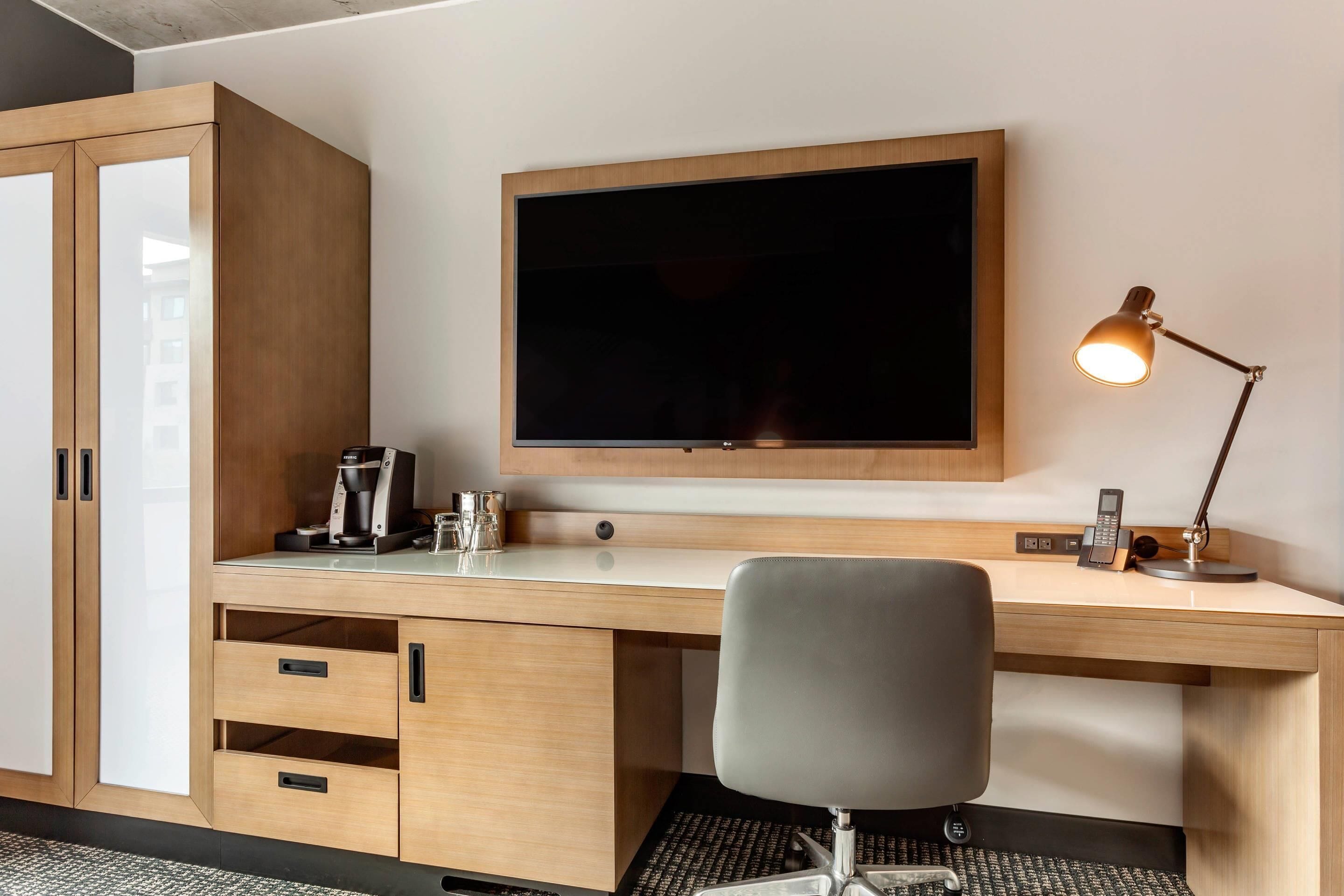 1 bedroom, hypo-allergenic bedding, in-room safe, desk