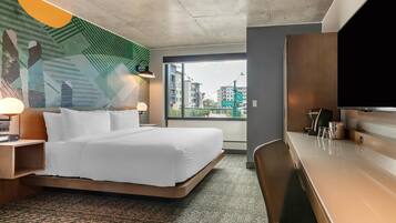1 habitación y ropa de cama hipoalergénica