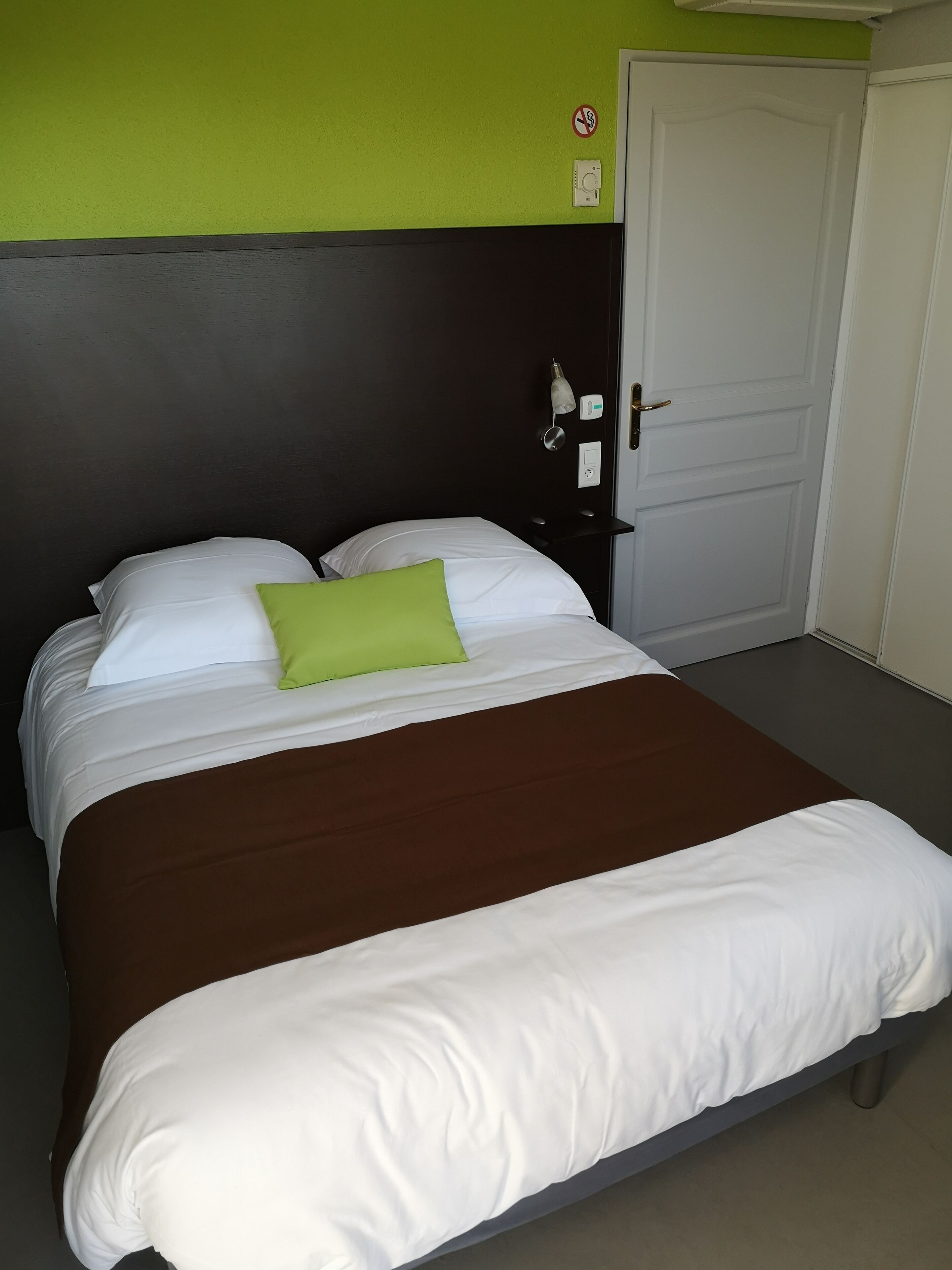 premium bedding, desk, blackout curtains, soundproofing