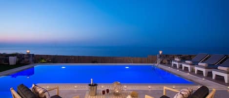 Villa, vista mare | Piscina privata