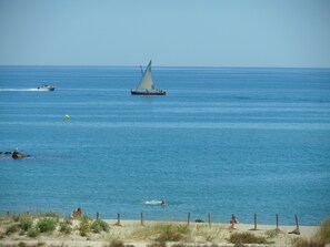Na praia 
