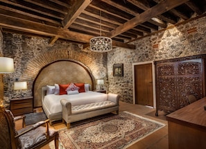 Premium bedding, in-room safe, desk, laptop workspace - Hacienda Santo Cristo Hotel & Spa - Adults Only (Atlixco)