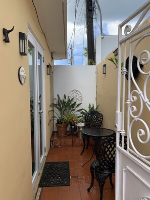 Terrace/patio - STUDIO  Walking distance to beach. (Isla Verde)