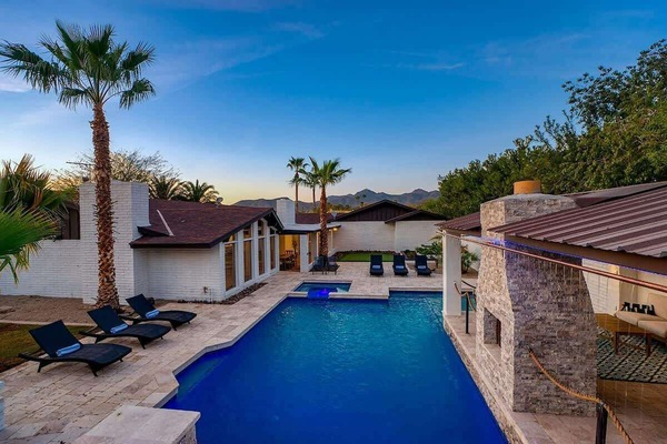 Außenpool, beheizter Pool