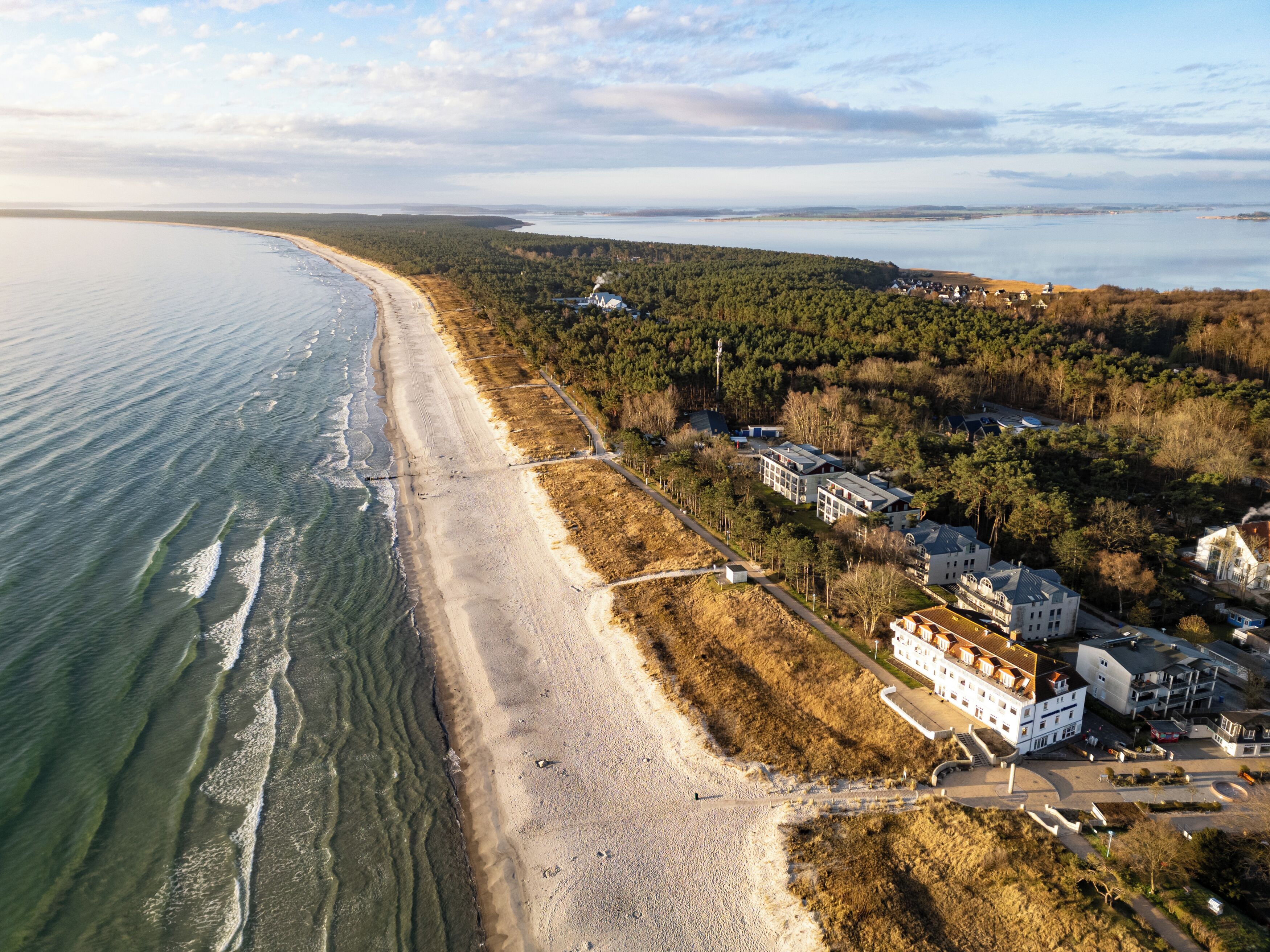Accommodatie ligt op het strand