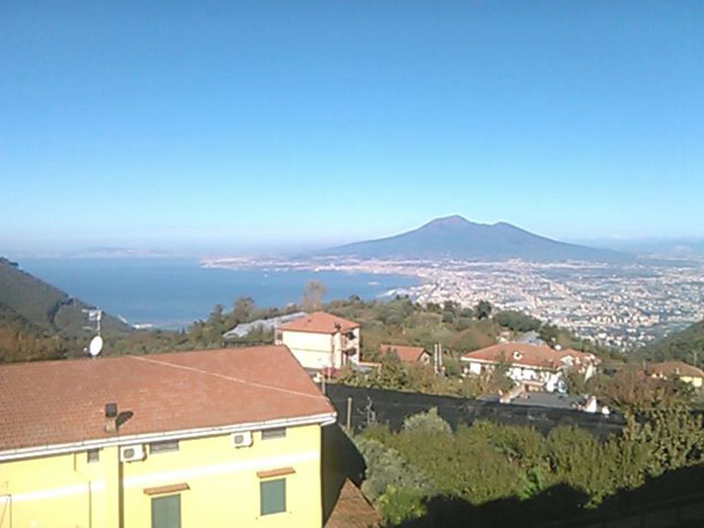 Blick von der Unterkunft