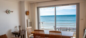 Stor leilighet rett på stranden