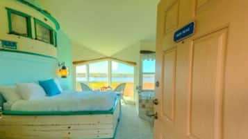 1 habitación, tabla de planchar con plancha, internet y ropa de cama