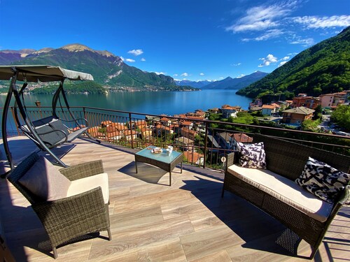 STRATEGIC LOCATION NEAR BELLAGIO! APT WITH BALCONY GARDEN, &  STUNNING VIEW! 