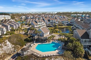 Exterior - Walking on Sunshine - Sunny Gulf Townhome · Dog-Friendly· Pool & Beach· Sleeps 8 (Port St. Joe)