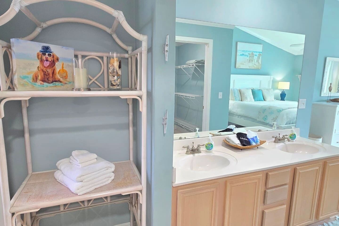 2 bedrooms, iron/ironing board, travel crib, WiFi