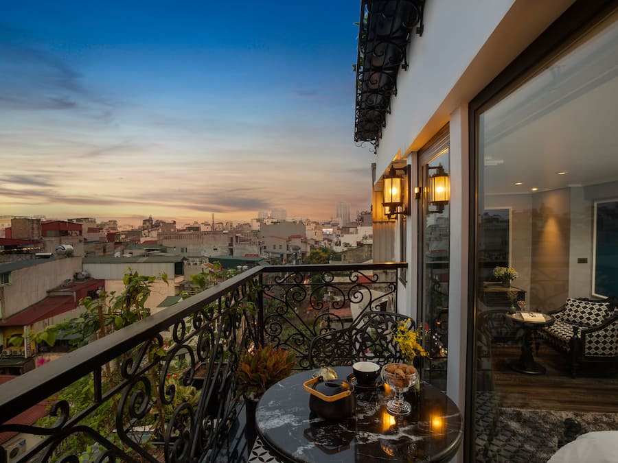 Dobbeltværelse til brudepar - 1 kingsize-seng - balkon (Esplendor) | Minibar, pengeskab på værelset, skrivebord, mørklægningsgardiner