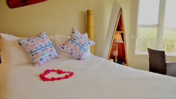 1 bedroom, iron/ironing board, internet, bed sheets