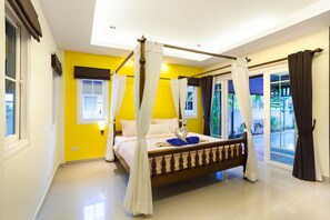 3 Bedrooms Villa with Private Pool | 3 bedrooms, in-room safe, free WiFi, bed sheets