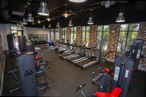 Fitness facility - Private Pool Resort Close to Disney w Themed Rooms (Davenport)