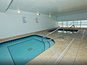 Indoor pool, outdoor pool