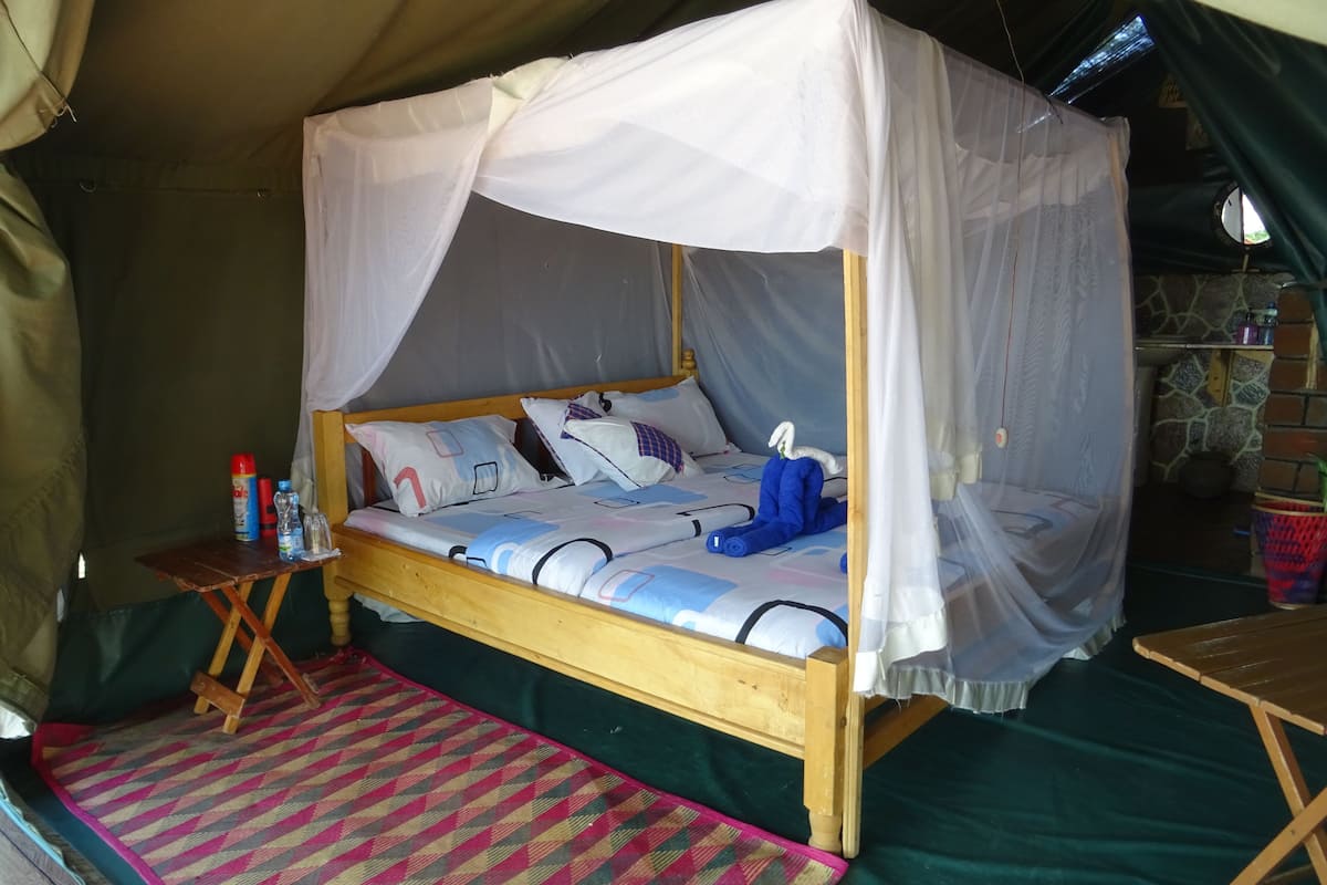 1 habitación y ropa de cama hipoalergénica