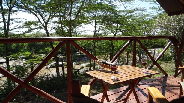 Terrace/patio - Crocodile Camp Masai Mara (Maasai Mara)