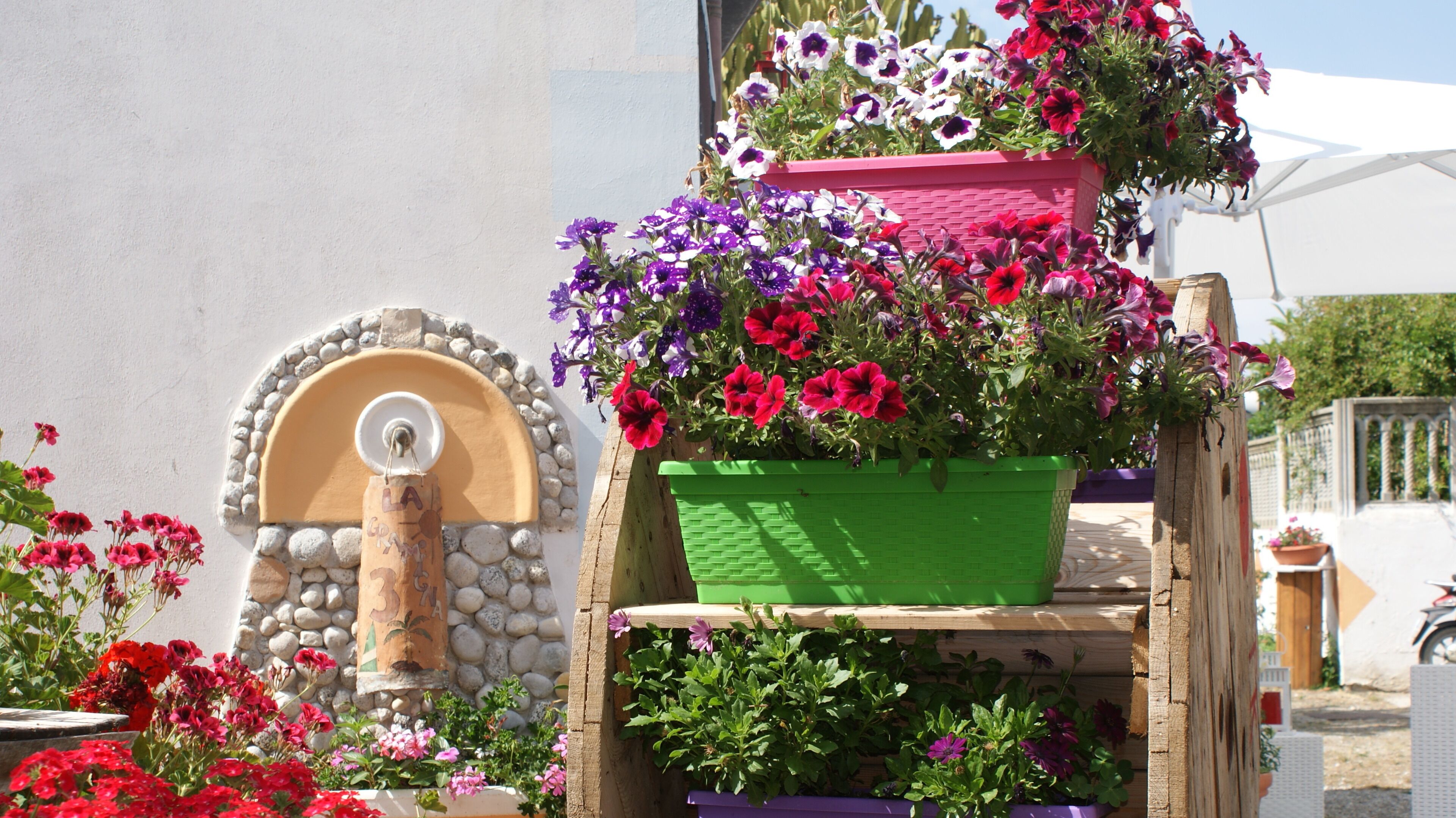 Enceinte de l’hébergement