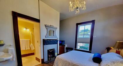 Main Floor - Historic House - Double Shower - Fireplace