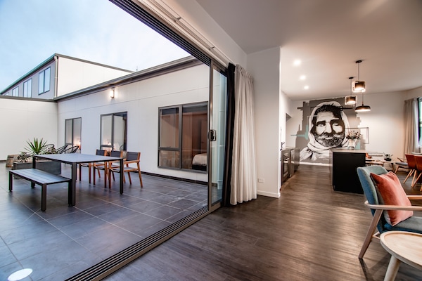 Appartement, Meerdere bedden, uitzicht op de stad | Terras