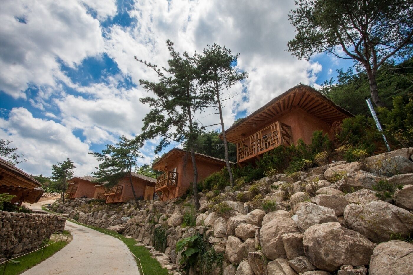 Entrada de la propiedad