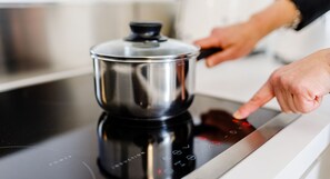 Kühlschrank, Herdplatte, Geschirrspüler