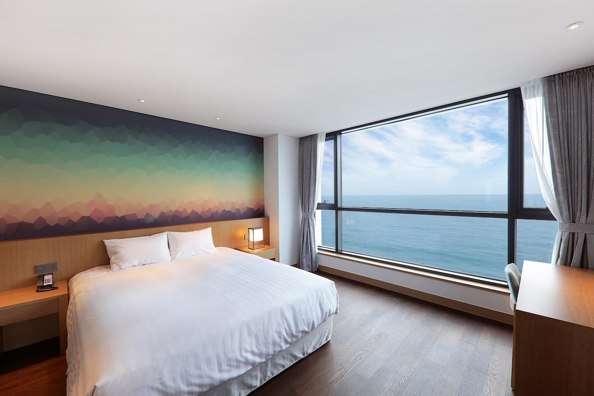 Privilege, Superior Suite, 1 King Bed with Sofa bed, Ocean View | 1 bedroom, premium bedding, in-room safe, desk