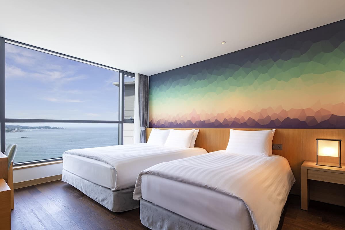 Superior Suite, Multiple Beds, Partial Ocean View