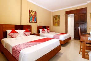 Familiesuite | Skrivebord, gratis Wi-Fi, sengetøj