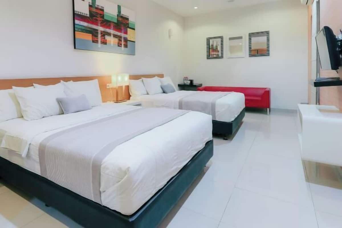 Free WiFi, bed sheets