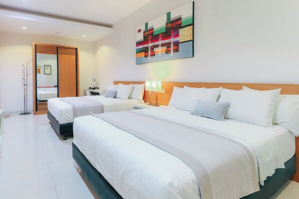 Wifi gratis y ropa de cama