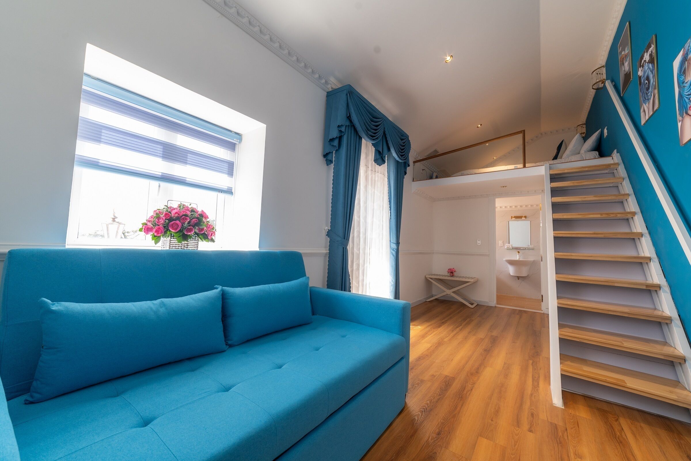 Studio Superior, pemandangan kota | Selimut bulu angsa, minibar, dan Wi-Fi gratis